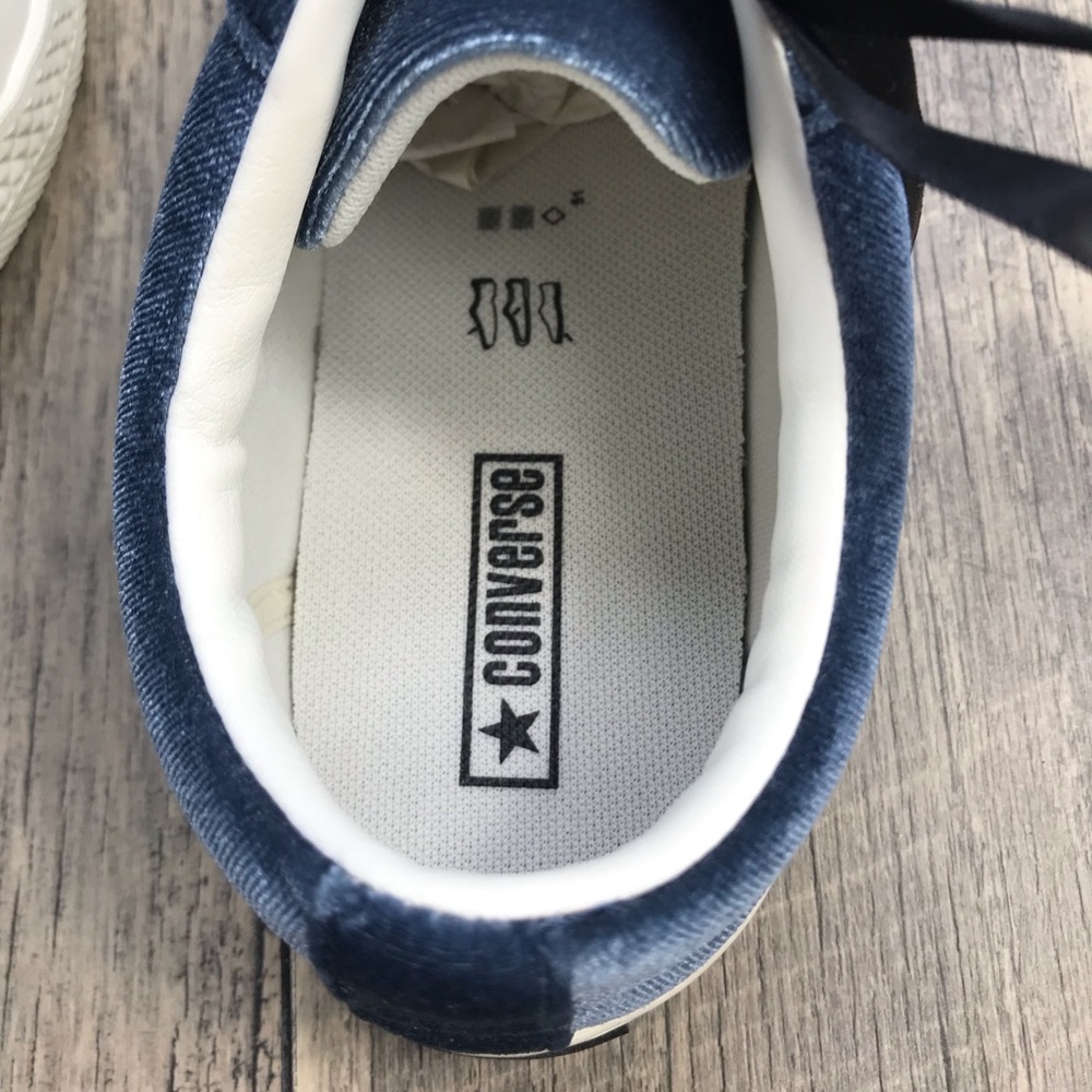 NWT Converse One Star OX Navy Egret J/W AUTHENTIC - Picture 7 of 7